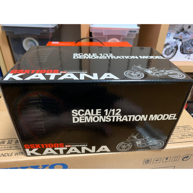 KATANA 1/12スケール ヨシムラ デモンストレーションモデル - ミニカー