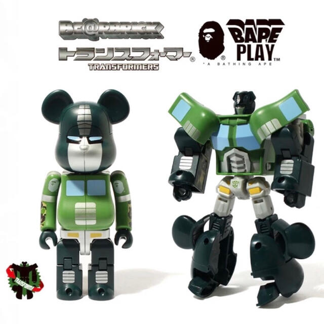 BAPE BE@RBRICK TRANSFORMER 200% 2体セット