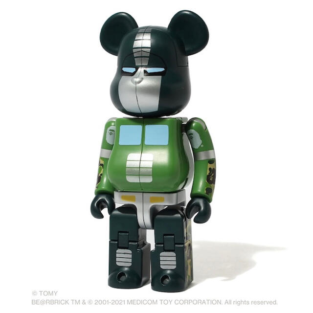 A BATHING APE(アベイシングエイプ)のBAPE BE@RBRICK TRANSFORMER 200% ベアブリック ハンドメイドのおもちゃ(フィギュア)の商品写真