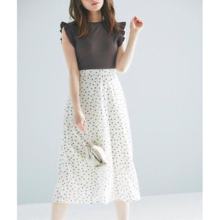 トッコ(tocco)のtocco closet ワンピース　新品タグ付(ロングワンピース/マキシワンピース)