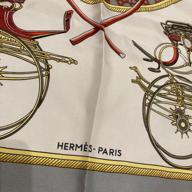 HERMES カレ90 折りたたみ式幌馬車