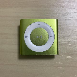 アップル(Apple)のiPod shuffle グリーン　ジャンク品(ポータブルプレーヤー)