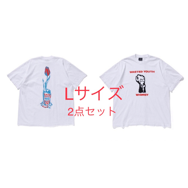 wasted youth × whimsy capsule T シャツ　2点トップス