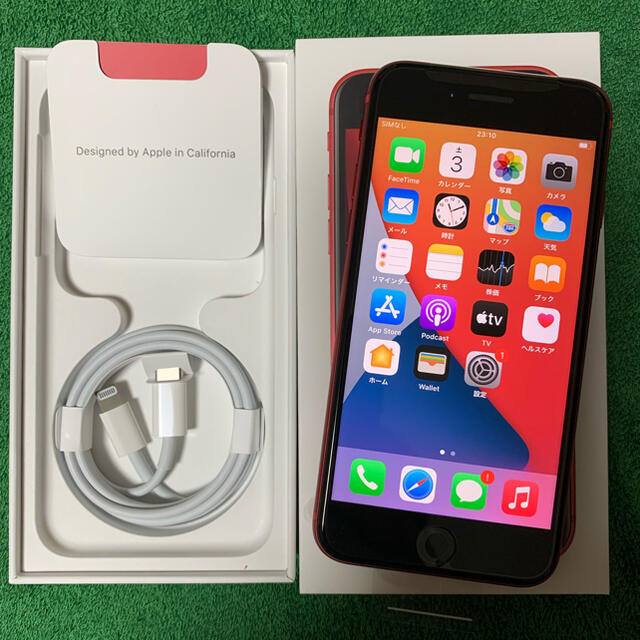 iPhone(アイフォーン)の☆★ 新品 未使用 iPhone SE 128GB レッド SIMフリー スマホ/家電/カメラのスマートフォン/携帯電話(スマートフォン本体)の商品写真