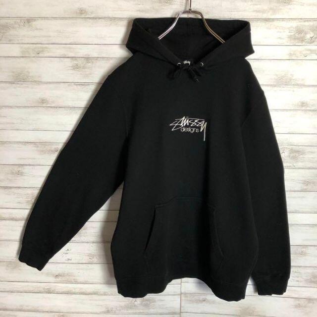 送料無料定番 STUSSY - STUSSY センター刺繍ロゴ 入手困難 パーカー ...