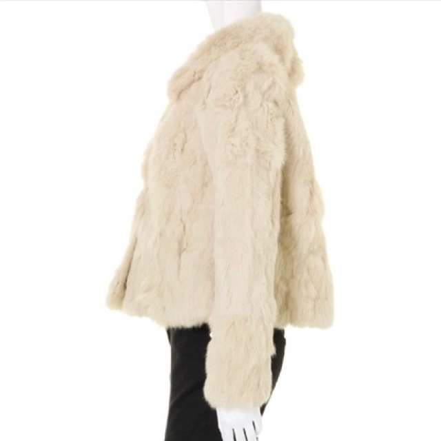 MERCURYDUO(マーキュリーデュオ)のマーキュリーデュオ ラビットファー ジャケット コート レディースのジャケット/アウター(毛皮/ファーコート)の商品写真