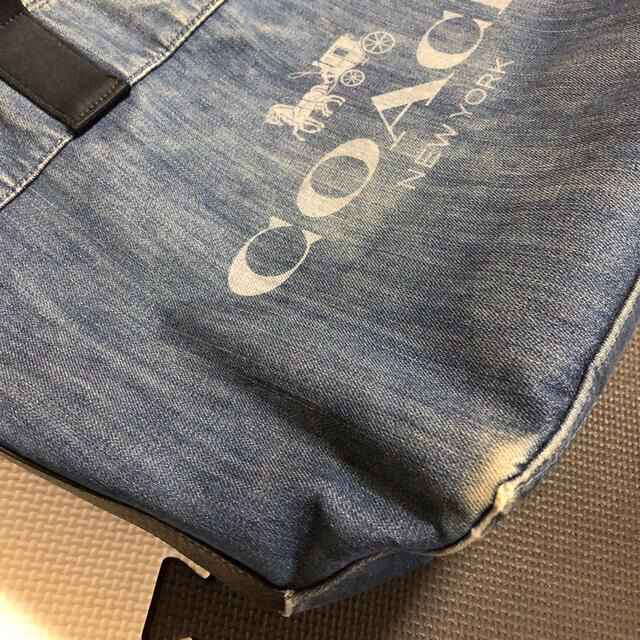 COACH(コーチ)のコーチデニムトート　中古です。❣️専用となります❣️ レディースのバッグ(トートバッグ)の商品写真