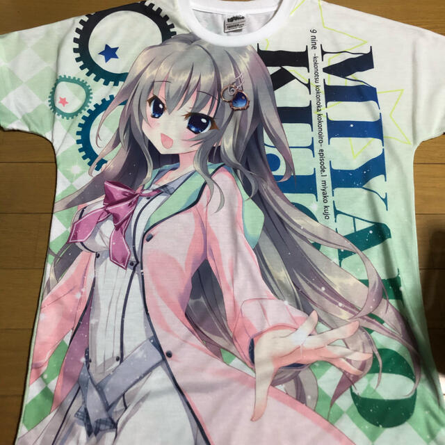 九條都 フルグラフィックTシャツ