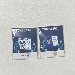 ギャラクシー(Galaxy)のギャラクシー 東京2020オリンピック ピンバッジ  だるま ノベルティ(ノベルティグッズ)