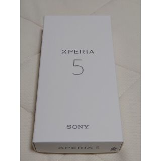 ソニー(SONY)の★新品同様 Xperia 5  レッド デュアルSIM J9260★(スマートフォン本体)