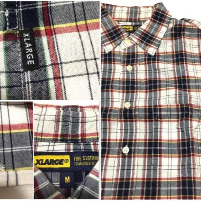 XLARGE(エクストララージ)のXLARGE エクストララージ チェックシャツ 薄手 メンズのトップス(シャツ)の商品写真