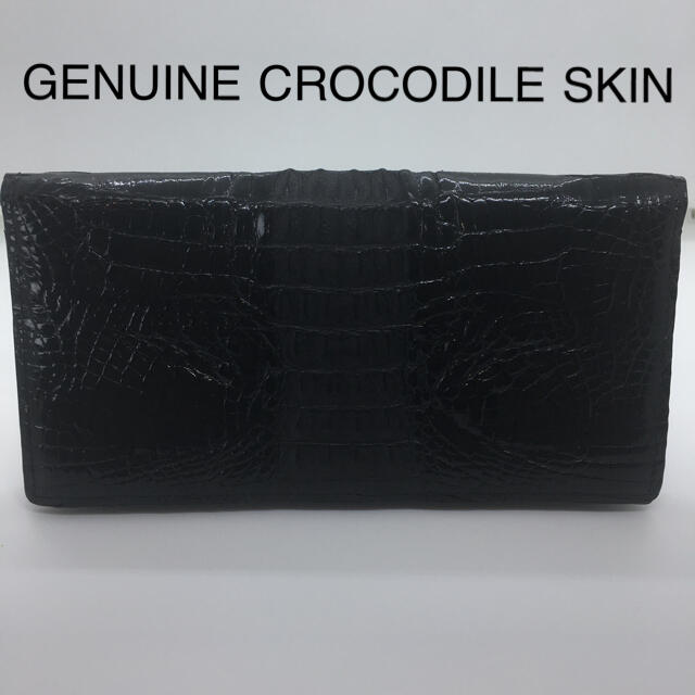 ☆美品☆GENUINE CROCODILE SKIN クロコダイルスキン 長財布の通販 by