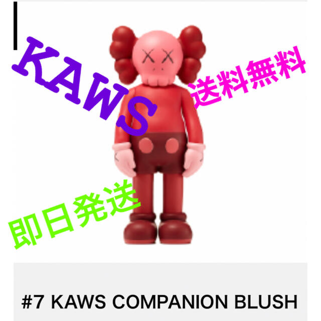 #7 KAWS COMPANION BLUSHメディコムトイ