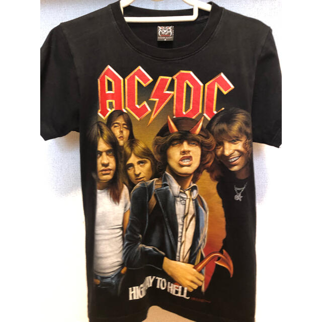 レア・希少品) AC/DC 地獄のハイウェイ バンドTシャツ-