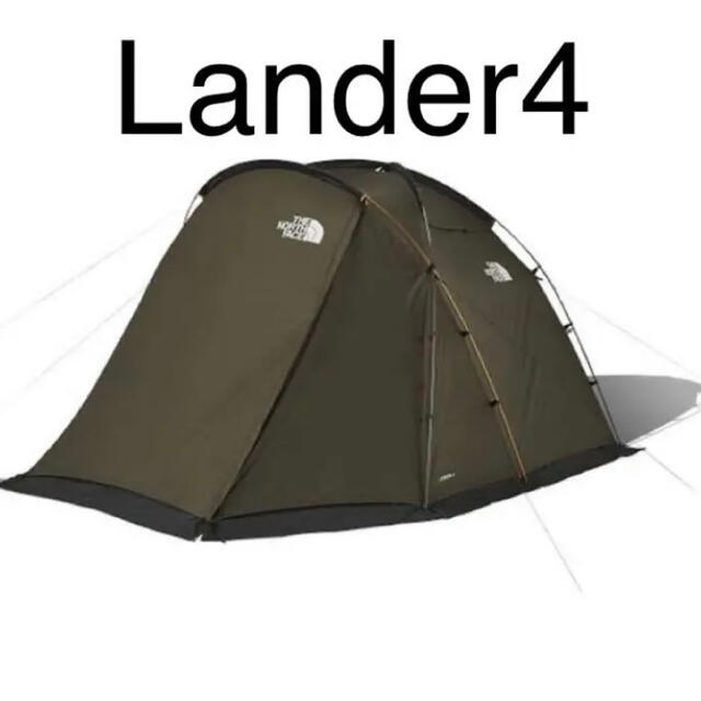 新品 】 THE NORTH テント face north ノースフェイス 4 ランダー 4
