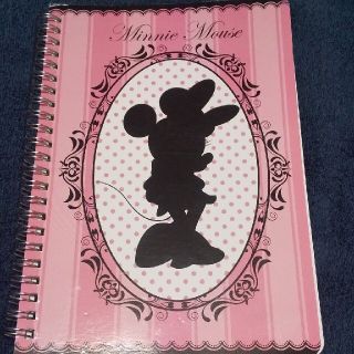 ミニーマウス(ミニーマウス)の★ミニーマウス★ピンク★ノートブック★Disney★Minnie★NOTE★新品(キャラクターグッズ)