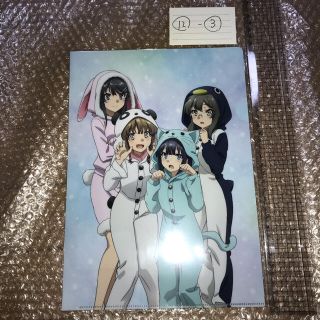 青ブタ 秋葉原ショップ物販 クリアファイル 桜島麻衣 牧之原翔子 梓川かえで