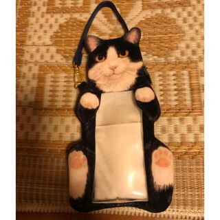 フェリシモ(FELISSIMO)のフェリシモ　猫部　ハチワレ　スマホケース　(iPhoneケース)