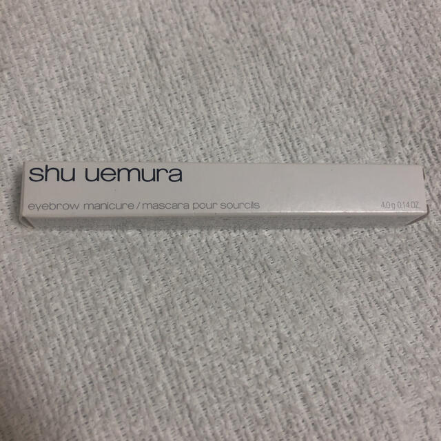 shu uemura(シュウウエムラ)の【新品】【新品未使用】シュウウエムラ　アイブロウマスカラ　テラブラウン コスメ/美容のベースメイク/化粧品(眉マスカラ)の商品写真