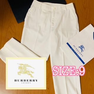 バーバリー(BURBERRY)のBURBERRY GOLF  バーバリー　ホワイトパンツ(カジュアルパンツ)