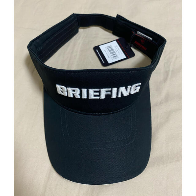 BRIEFING(ブリーフィング)の新品未使用　BRIEFING  サンバイザー スポーツ/アウトドアのゴルフ(ウエア)の商品写真