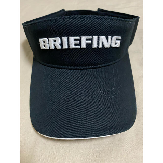 BRIEFING(ブリーフィング)の新品未使用　BRIEFING  サンバイザー スポーツ/アウトドアのゴルフ(ウエア)の商品写真