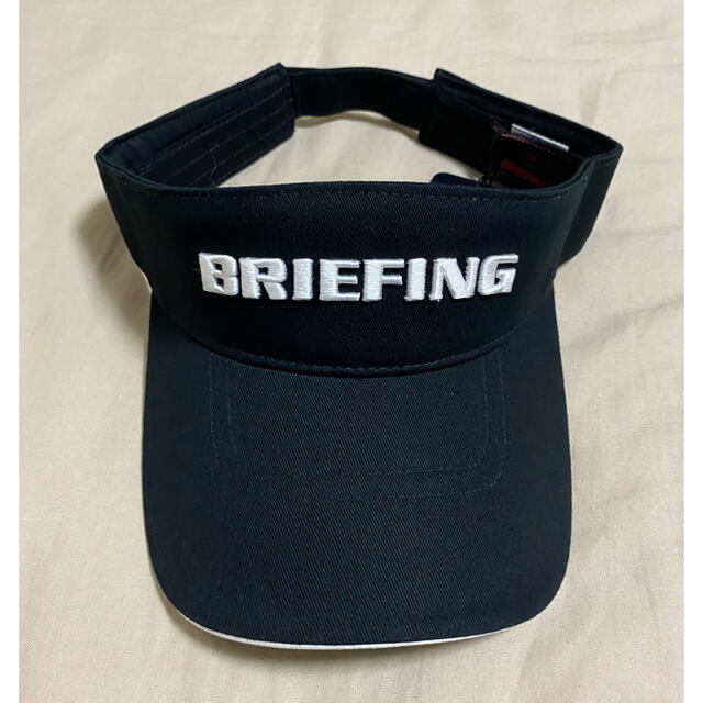 BRIEFING(ブリーフィング)の新品未使用　BRIEFING  サンバイザー スポーツ/アウトドアのゴルフ(ウエア)の商品写真