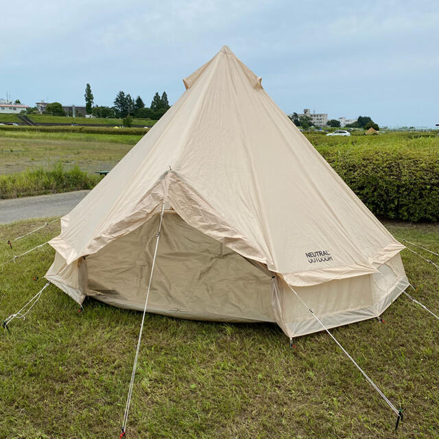 NEUTRALOUTDOOR タープ　ニュートラルアウトドア　ベージュ