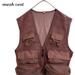 メンズ　レディース　vest ベスト　フィッシング　vintage レア(ベスト)