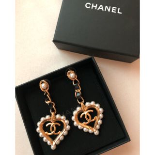 CHANEL - 新品 完売品 CHANEL シャネル パール ハートピアスの通販 by