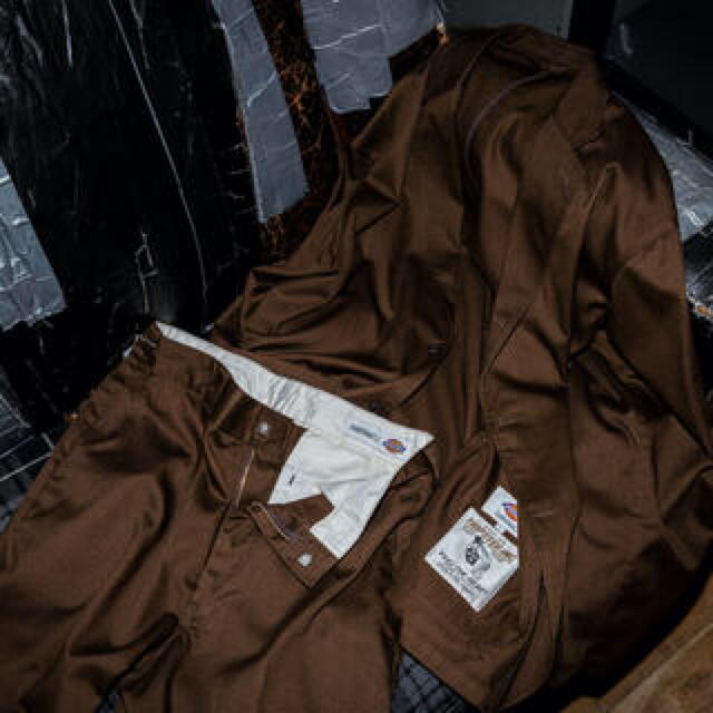 Dickies(ディッキーズ)のDickies × TRIPSTER  BROWN SUIT M メンズのスーツ(セットアップ)の商品写真