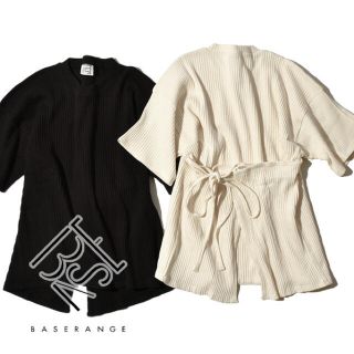 ビューティアンドユースユナイテッドアローズ(BEAUTY&YOUTH UNITED ARROWS)のbaserange リブトップス(カットソー(長袖/七分))