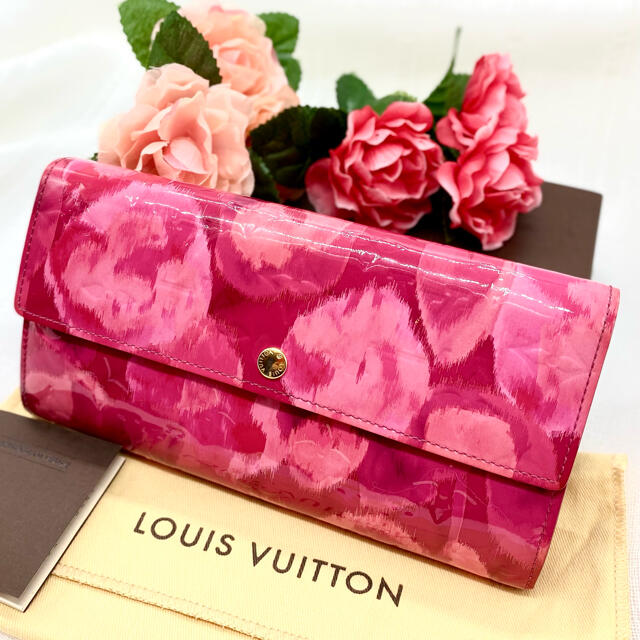 ????LOUIS VUITTON イカットフラワー ポルトフォイユサラ????