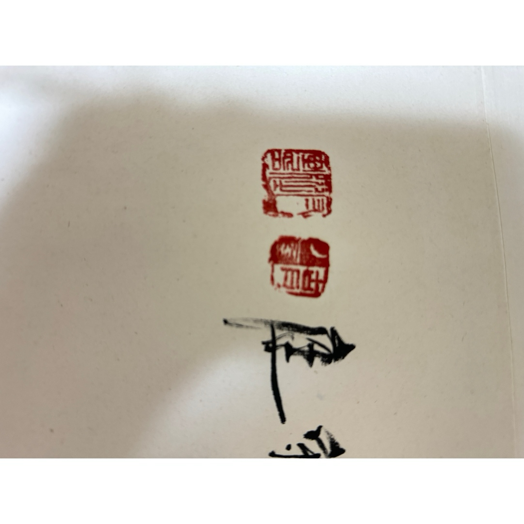【値下げ】掛軸（古月） エンタメ/ホビーの美術品/アンティーク(絵画/タペストリー)の商品写真