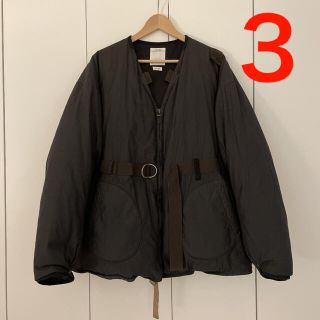 ヴィスヴィム(VISVIM)の美品 visvim HARRIER DOWN JKT BLACK サイズ3(ダウンジャケット)