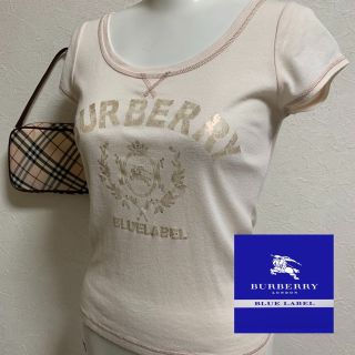 バーバリーブルーレーベル(BURBERRY BLUE LABEL)のBurberry☆Tシャツ38Ⓜ︎(Tシャツ(半袖/袖なし))