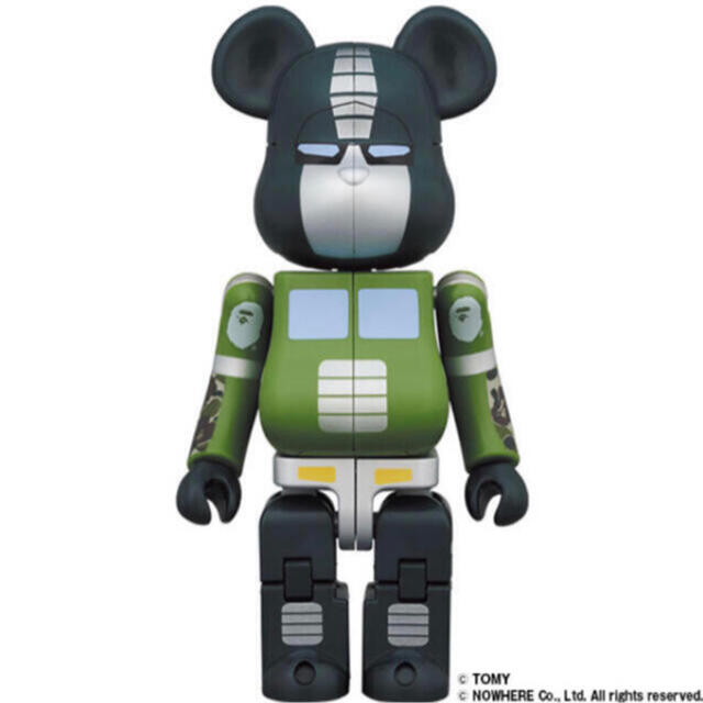 BE@RBRICK TRANSFORMERS PRIME BAPE GREEN