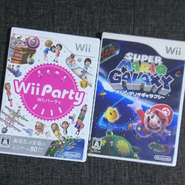 Wii(ウィー)の断捨離処分 難ありWiiソフト2本セット エンタメ/ホビーのゲームソフト/ゲーム機本体(家庭用ゲームソフト)の商品写真