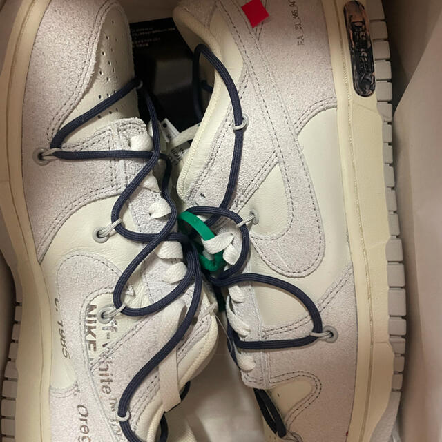 NIKE off-white Dunk Low The 50