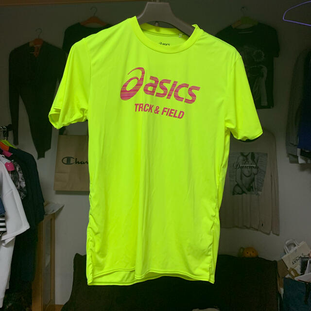 asics(アシックス)のアシックス　ネオンカラー メンズのトップス(Tシャツ/カットソー(半袖/袖なし))の商品写真