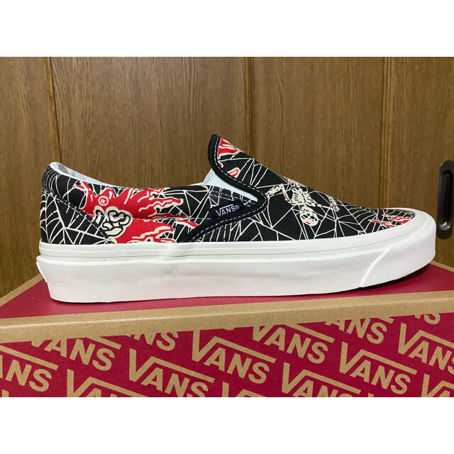 特別価格！！　VANS スカルスパイダー　スリッポン　バンズ　26cm us8