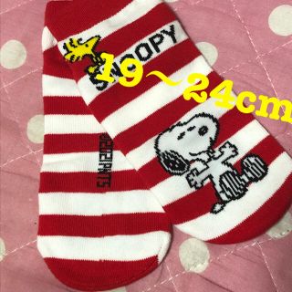 スヌーピー(SNOOPY)のスヌーピー靴下レディース(ソックス)