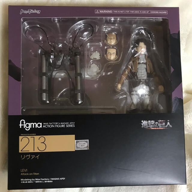 GOOD SMILE COMPANY(グッドスマイルカンパニー)の【未使用】進撃の巨人　figma リヴァイ エンタメ/ホビーのフィギュア(アニメ/ゲーム)の商品写真