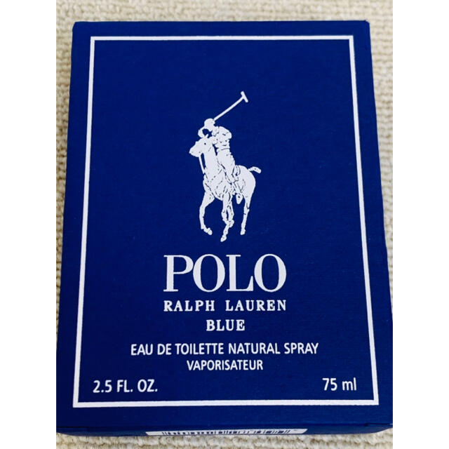 POLO RALPH LAUREN(ポロラルフローレン)の専用✴︎ POLO ＊ ポロ　ラルフローレン　香水　BLUE EDT 75ml コスメ/美容の香水(ユニセックス)の商品写真