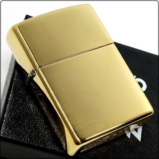 ジッポー(ZIPPO)の『送料無料』新品◇ZIPPO◇ゴールド ブラスポリッシュ◇金タンク◇ジッポ(タバコグッズ)