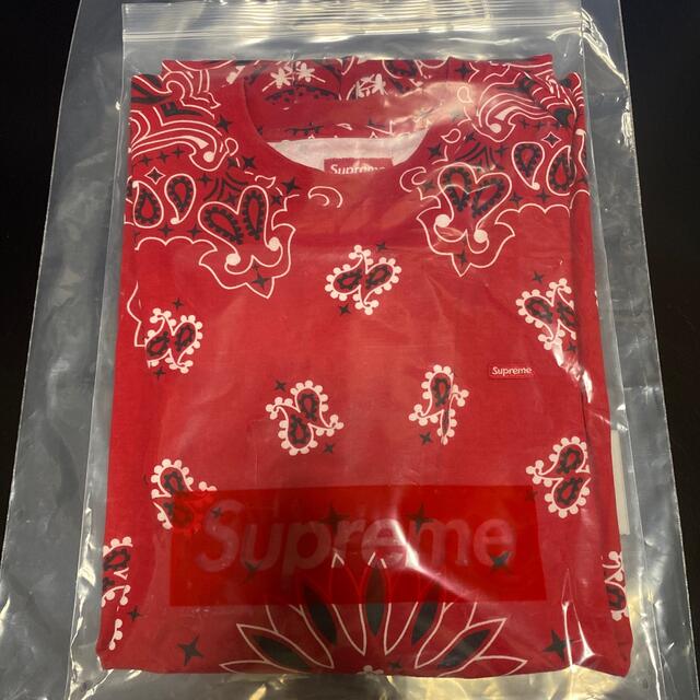 Supreme(シュプリーム)のsupreme bandana small box tee メンズのトップス(Tシャツ/カットソー(半袖/袖なし))の商品写真