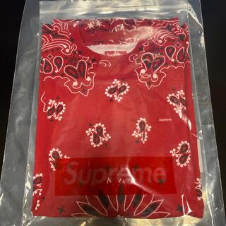 シュプリーム(Supreme)のsupreme bandana small box tee(Tシャツ/カットソー(半袖/袖なし))
