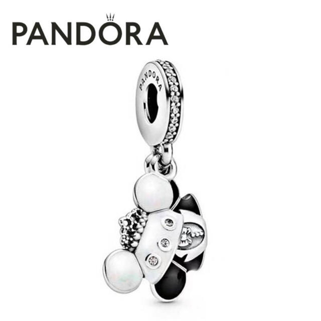 【新品】PANDORA コラボ ウエディングイヤーハット クロス＆ポーチ付き