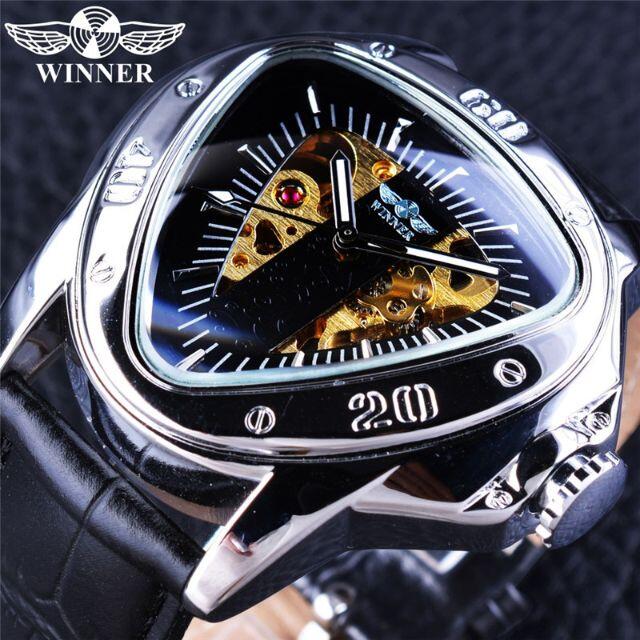 （新品）メンズ  高級腕時計 フルスケルトン 自動巻き 機械式 海外 W05