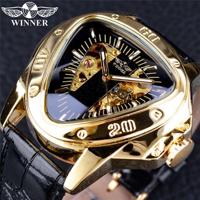 （新品） 高級腕時計 フルスケルトン メンズ 自動巻き 機械式 海外 W06